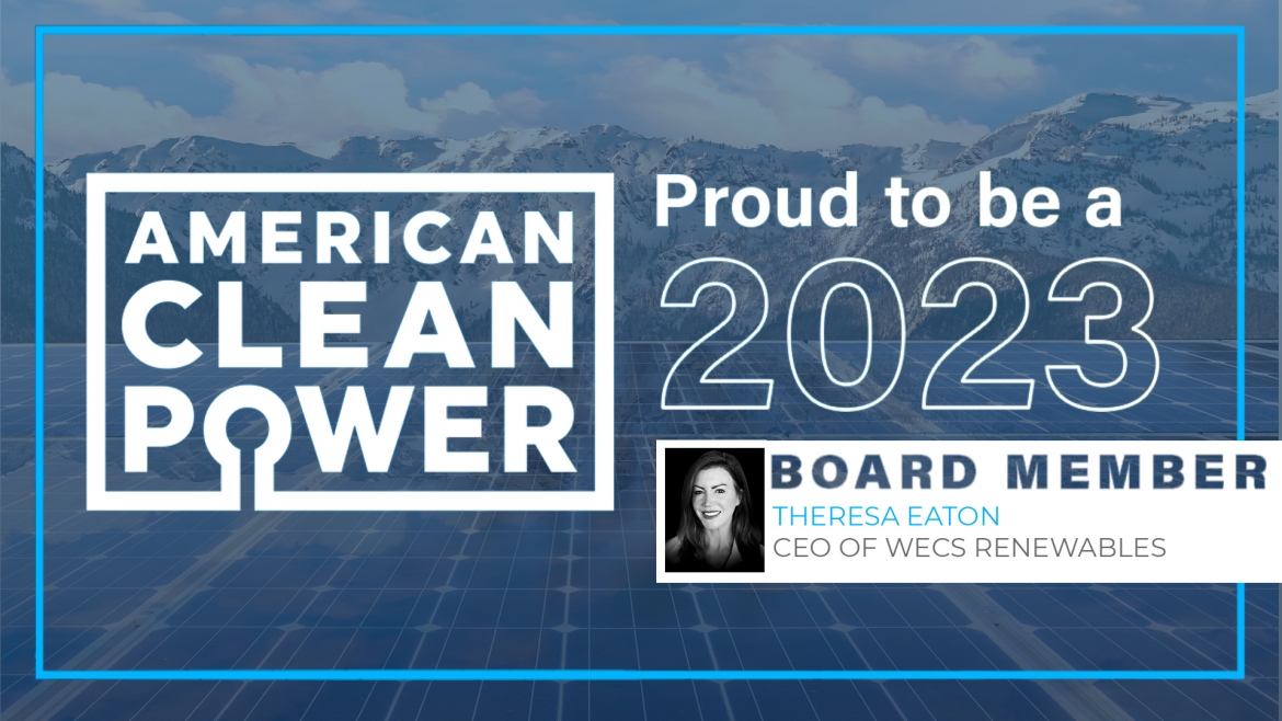 The lineup of the new Board of American Clean Power!