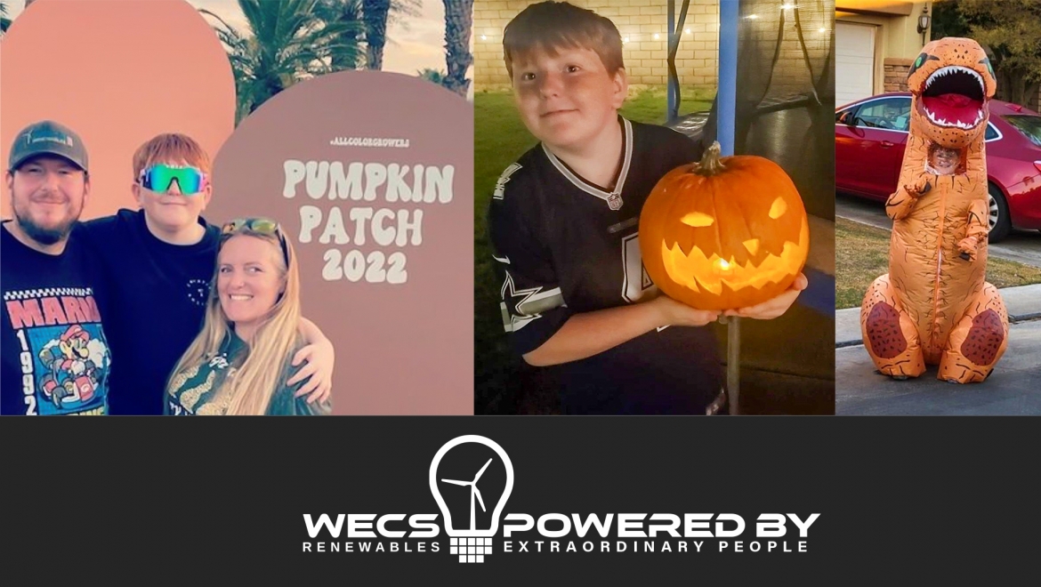 Winner of the first annual WECS Halloween photo contest