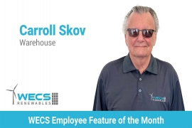 WECS employee feature of the month for June